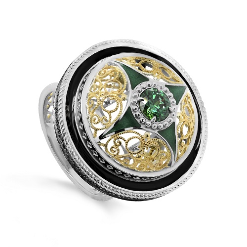Серебряное кольцо 11-361-40401