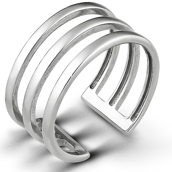 Серебряное кольцо к421