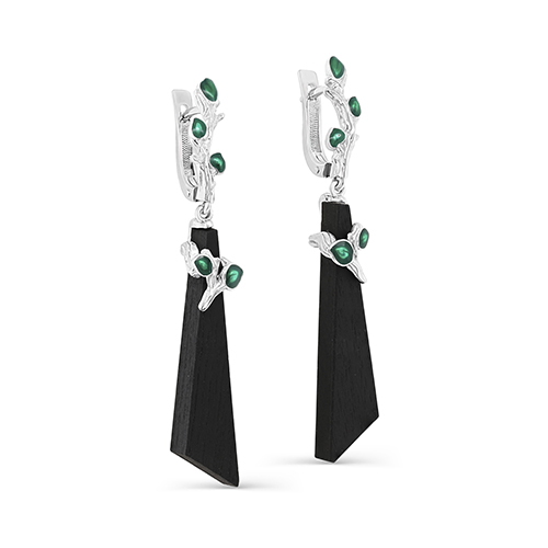 Серьги из серебра KABAROVSKY 12-588-80013 Серьги из серебра KABAROVSKY 12-588-80013 12-588-80013