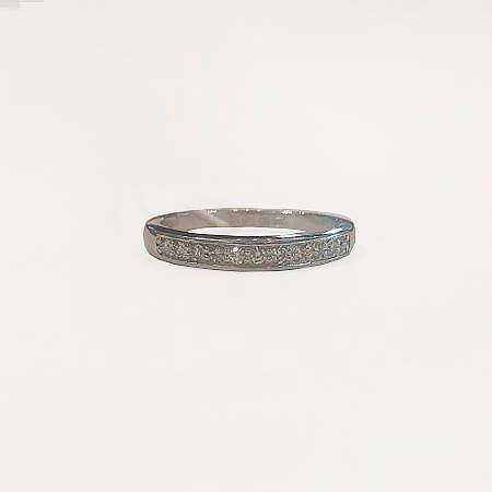 Кольцо из белого золота с бриллиантом Кабри 0351 0351