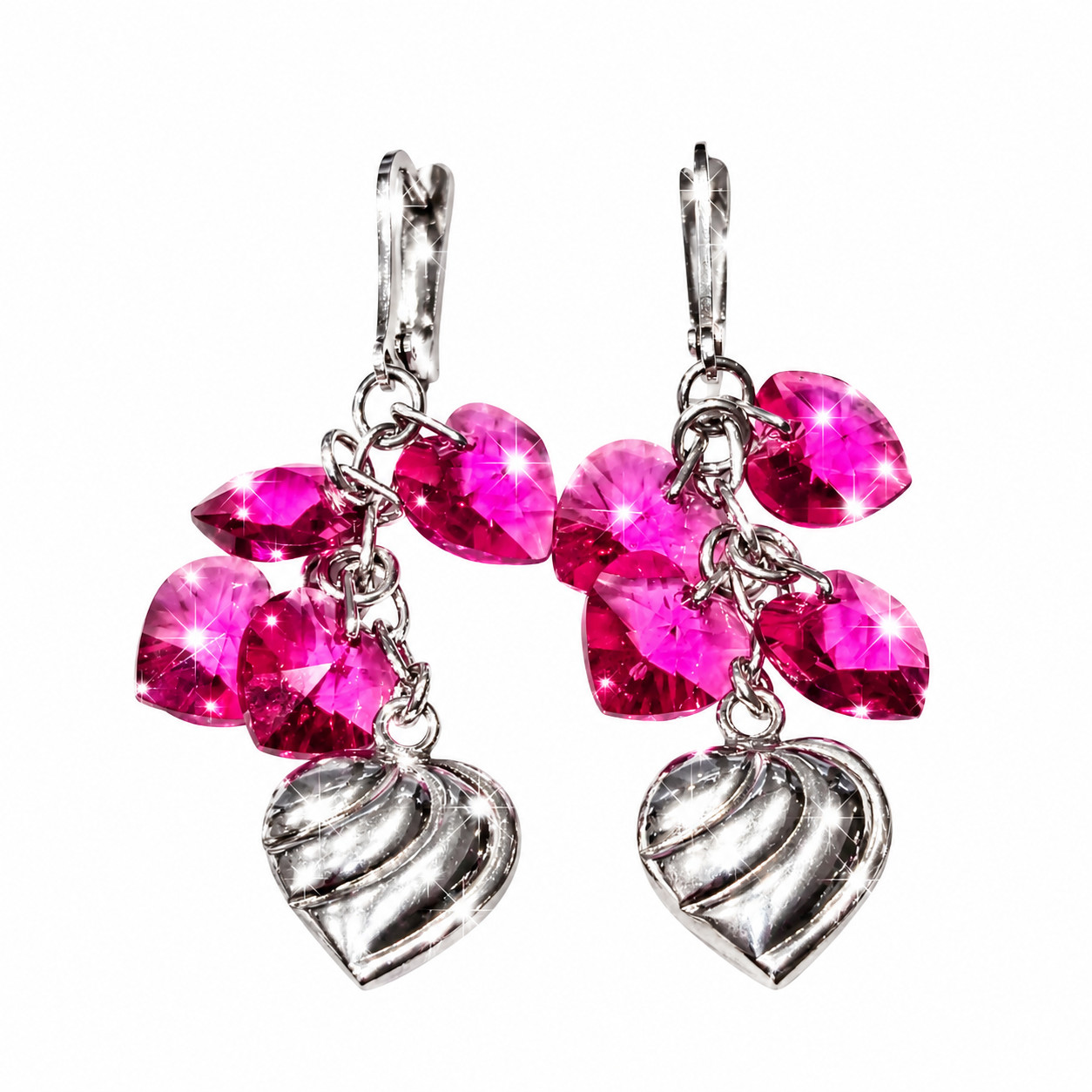 Серьги из серебра с кварцем Шабалкин Е.В. с2195 с2195