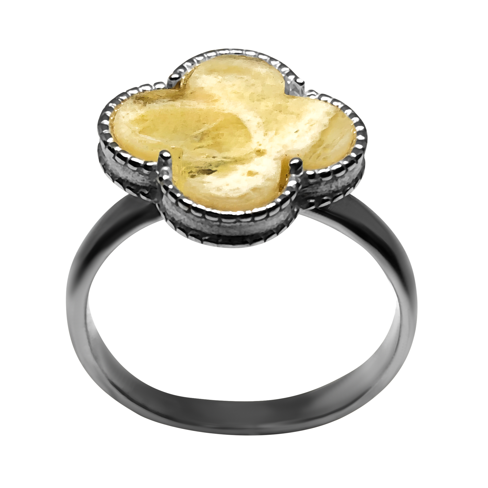 Кольцо из серебра с янтарём Балтийское золото 21178183 21178183