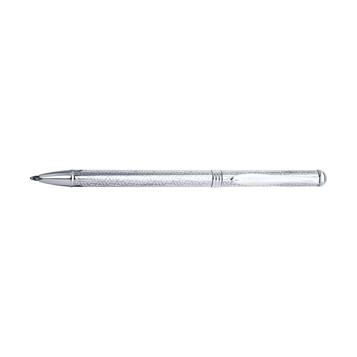 Серебряная ручка с эмалью 94250078