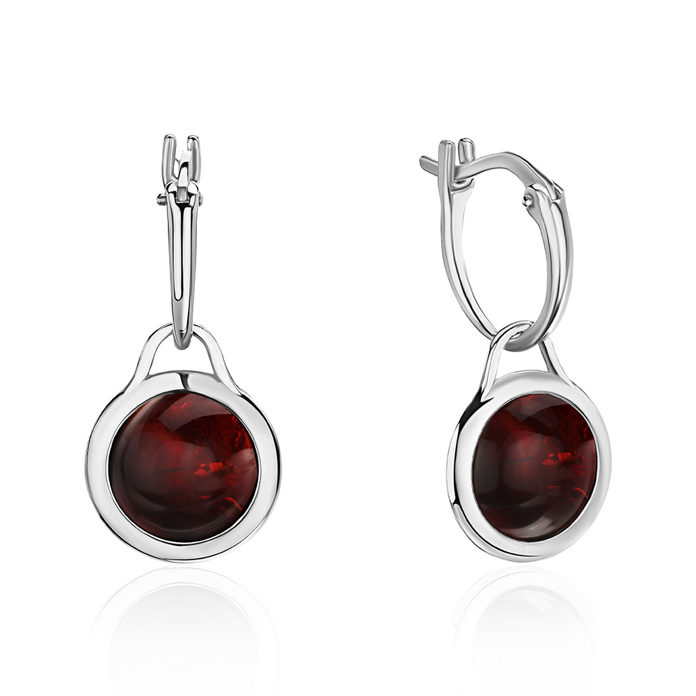 Серьги из серебра с янтарём SunStyle 220 2951 501 220 2951 501