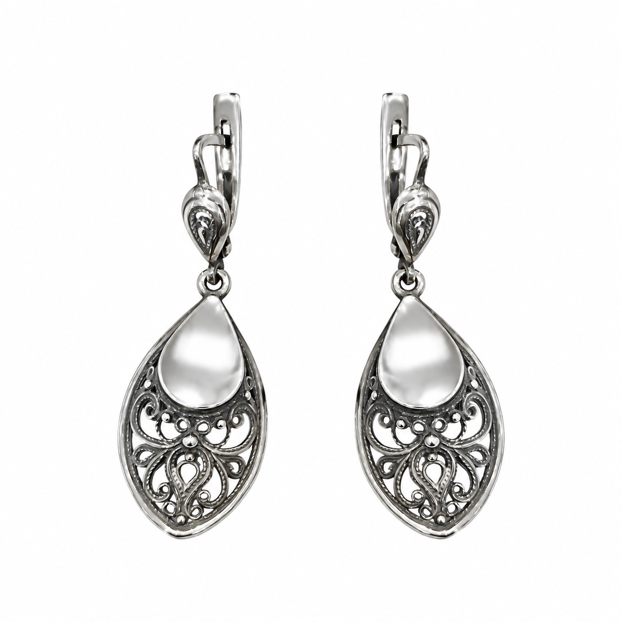 Серьги из серебра Шабалкин Е.В. с0757 с0757