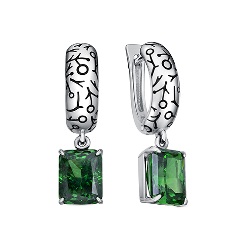 Серьги из серебра KABAROVSKY 12-822-12602 12-822-12602