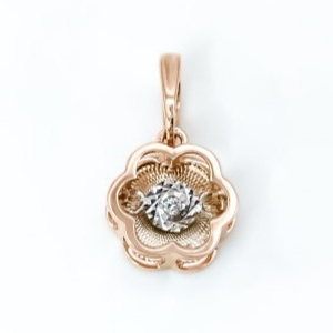 Подвес из золота с бриллиантом Золотая подкова 905-00773-10-11-00-50 Подвес из золота с бриллиантом Золотая подкова 905-00773-10-11-00-50 905-00773-10-11-00-50