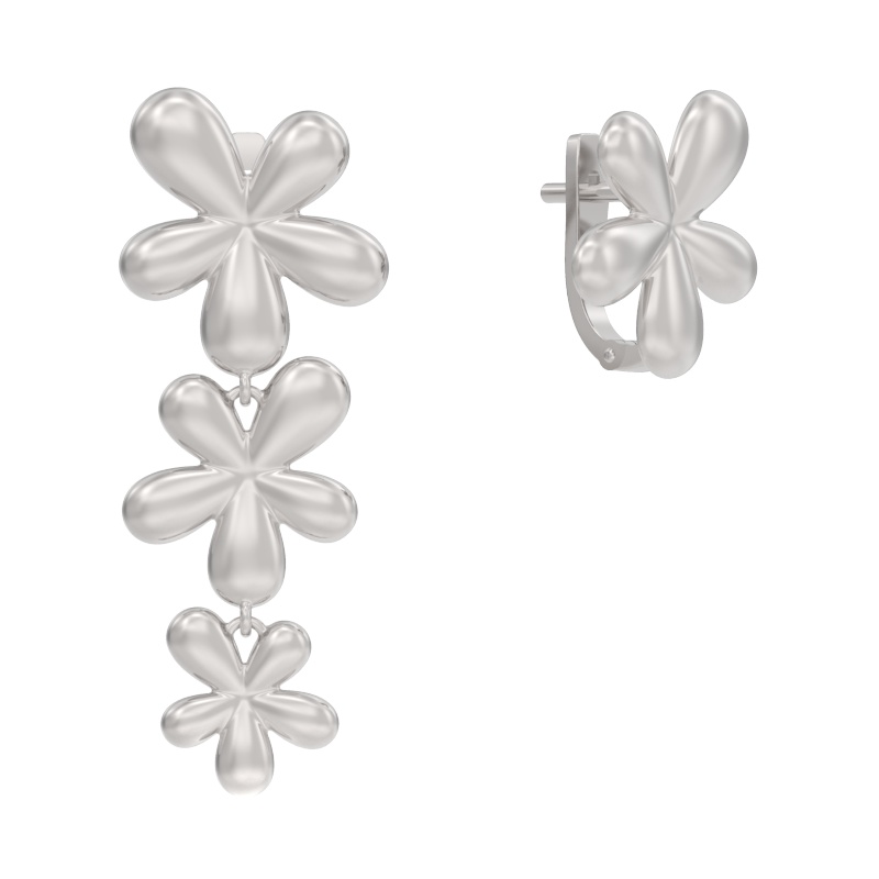 Серьги из серебра Арина 1052762-00000 1052762-00000