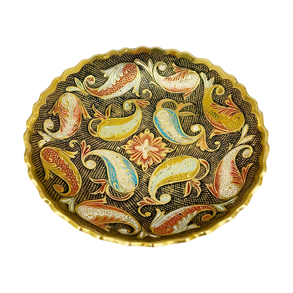 Столовое серебро 8419445 темная/цветная эмаль Столовое серебро