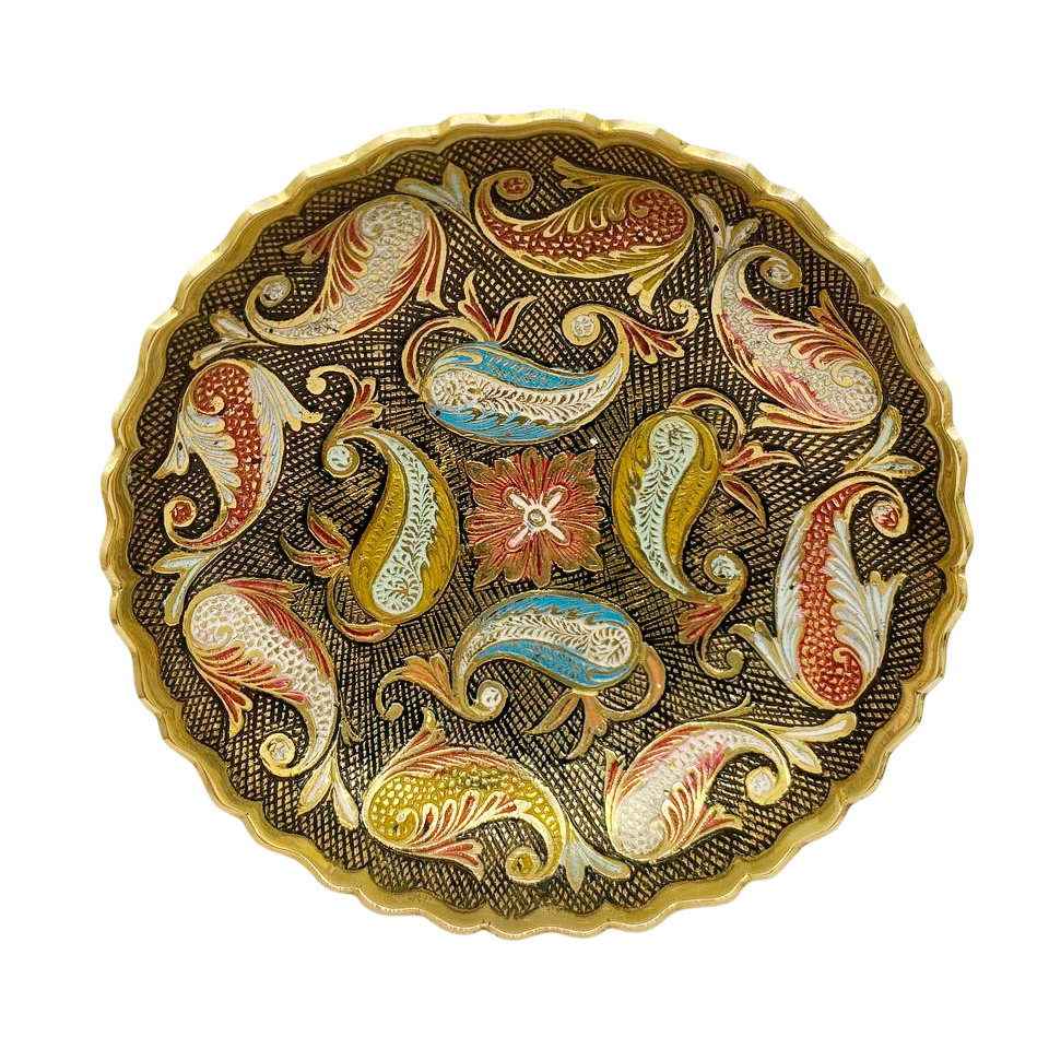 Столовое серебро 8419445 темная/цветная эмаль Столовое серебро