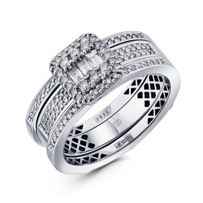 Кольцо из белого золота с бриллиантом ERA JEWELLERY 01-02845-03-001-0703 Кольцо из белого золота с бриллиантом ERA JEWELLERY 01-02845-03-001-0703 01-02845-03-001-0703