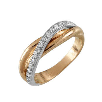 Кольцо из белого золота с бриллиантом Каст ювелирный завод 90764-I Кольцо из белого золота с бриллиантом Каст ювелирный завод 90764-I 90764-I