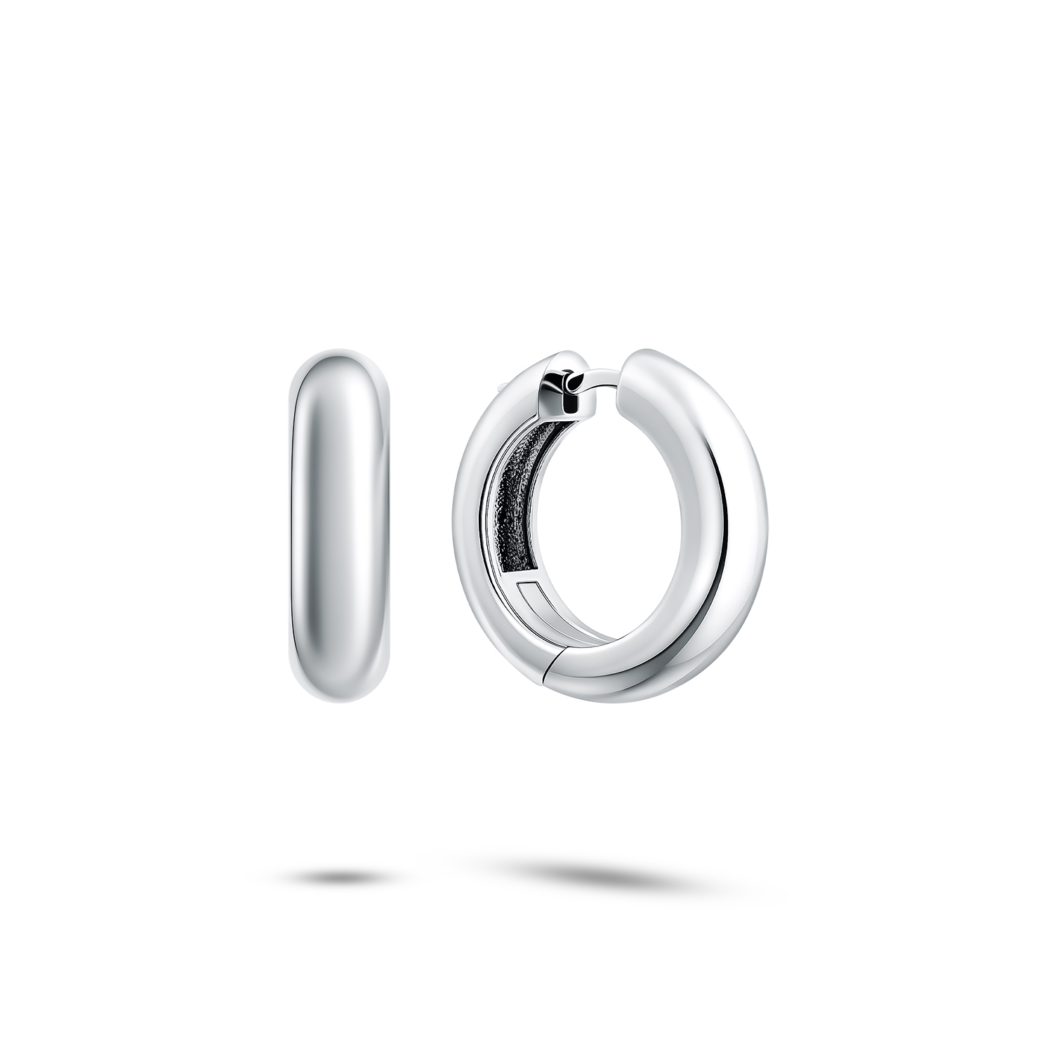 Серьги-конго из серебра Садко 01193-20-090101-00 01193-20-090101-00