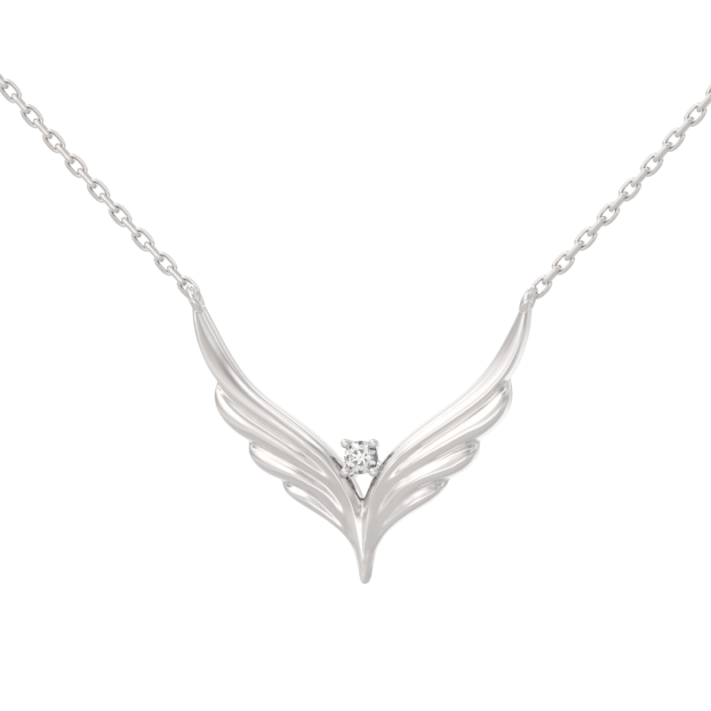 Колье из серебра с фианитом Арина 1058426-01210 1058426-01210