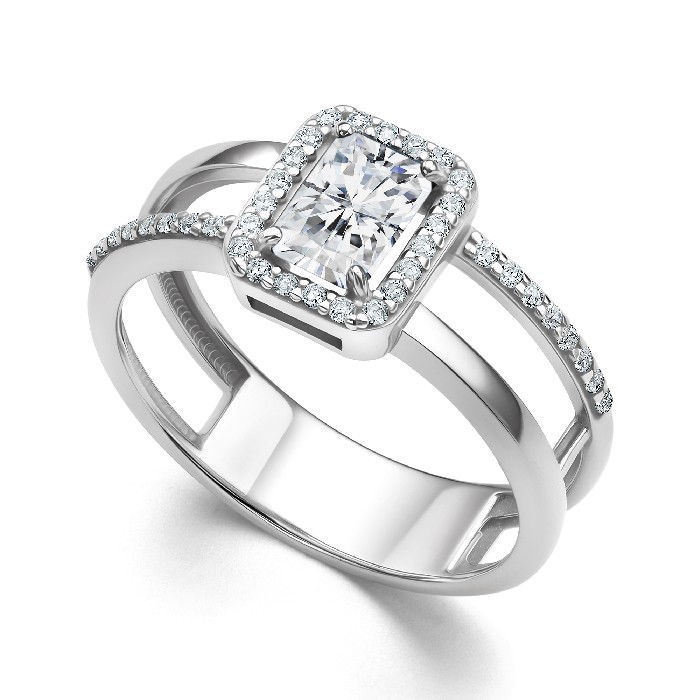 Кольцо из серебра с фианитом Алькор 01-4219/00гх-00 01-4219/00гх-00