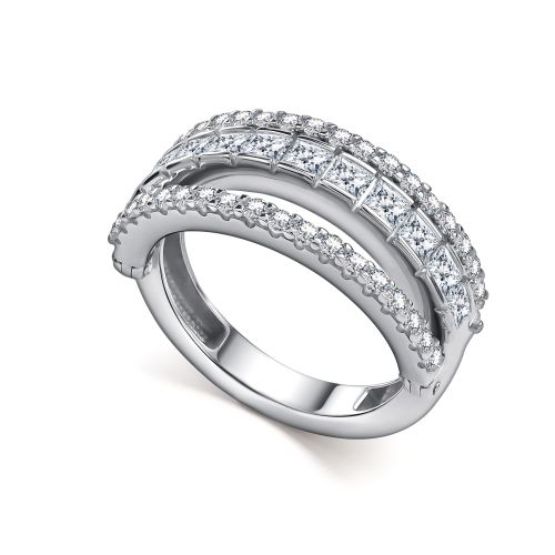 Кольцо из серебра с фианитом Алькор 01-5332/00кц-00 01-5332/00кц-00