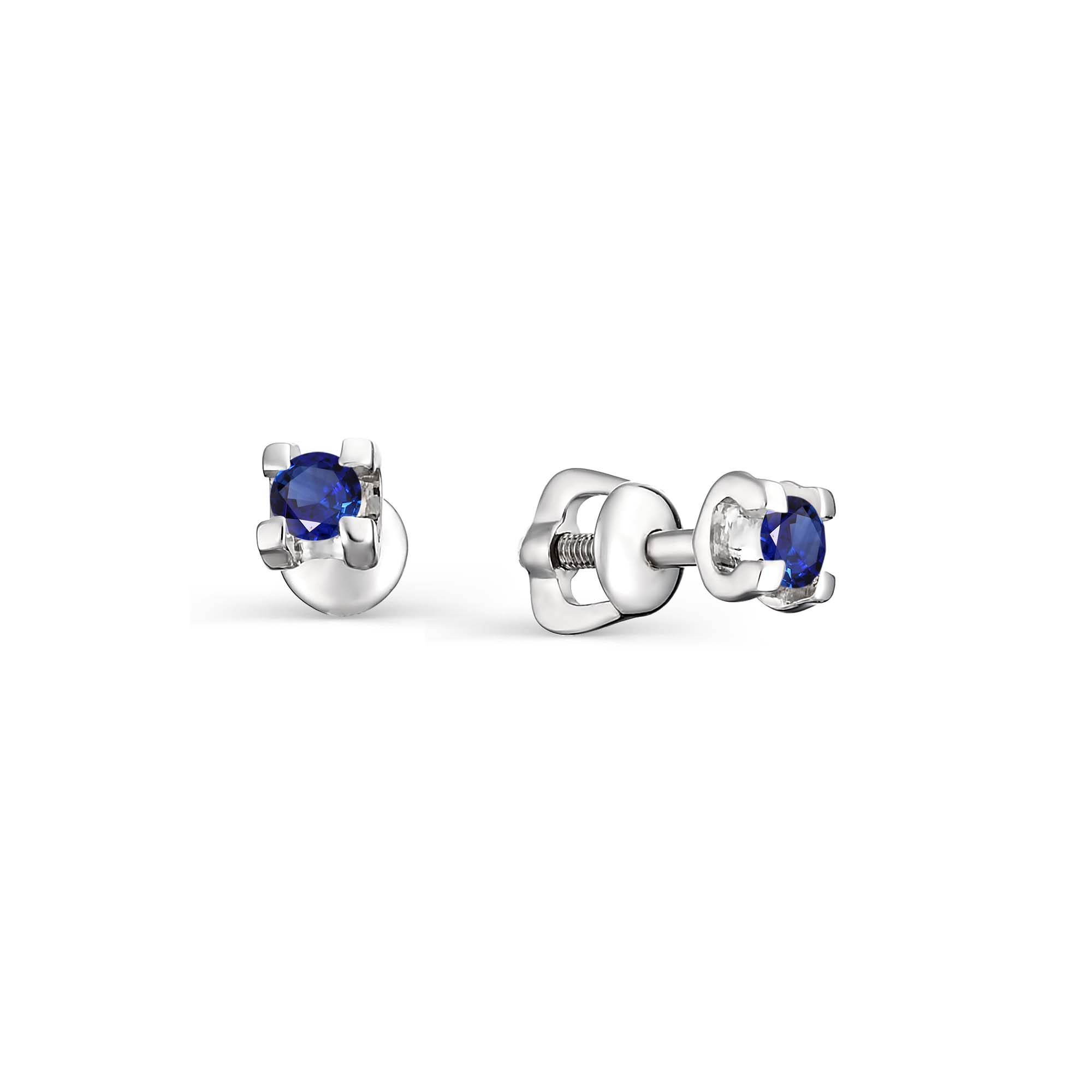 Серьги из серебра Алькор 02-0971/0гтс-00 02-0971/0гтс-00