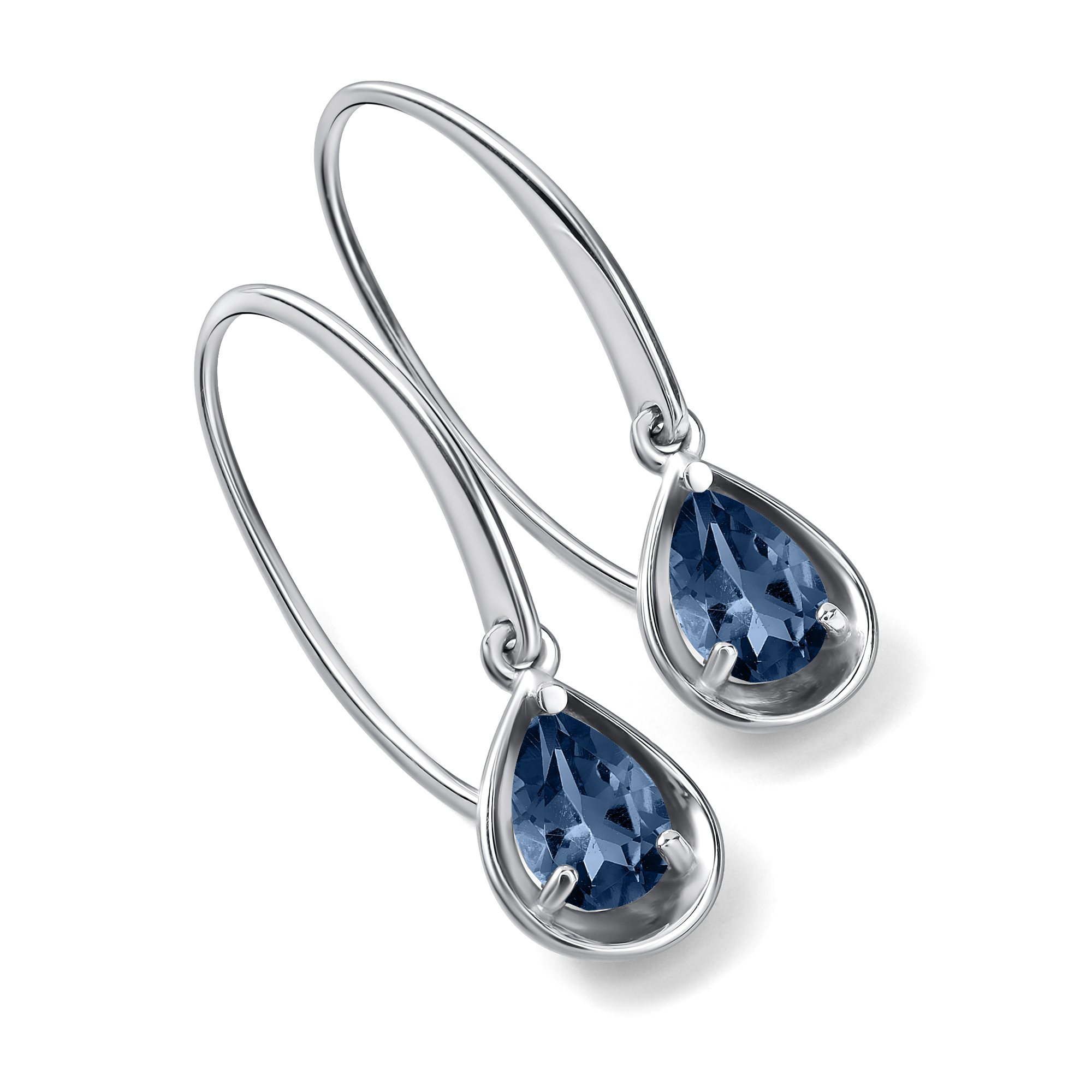 Серьги из серебра Алькор 02-1697/00нс-00 02-1697/00нс-00