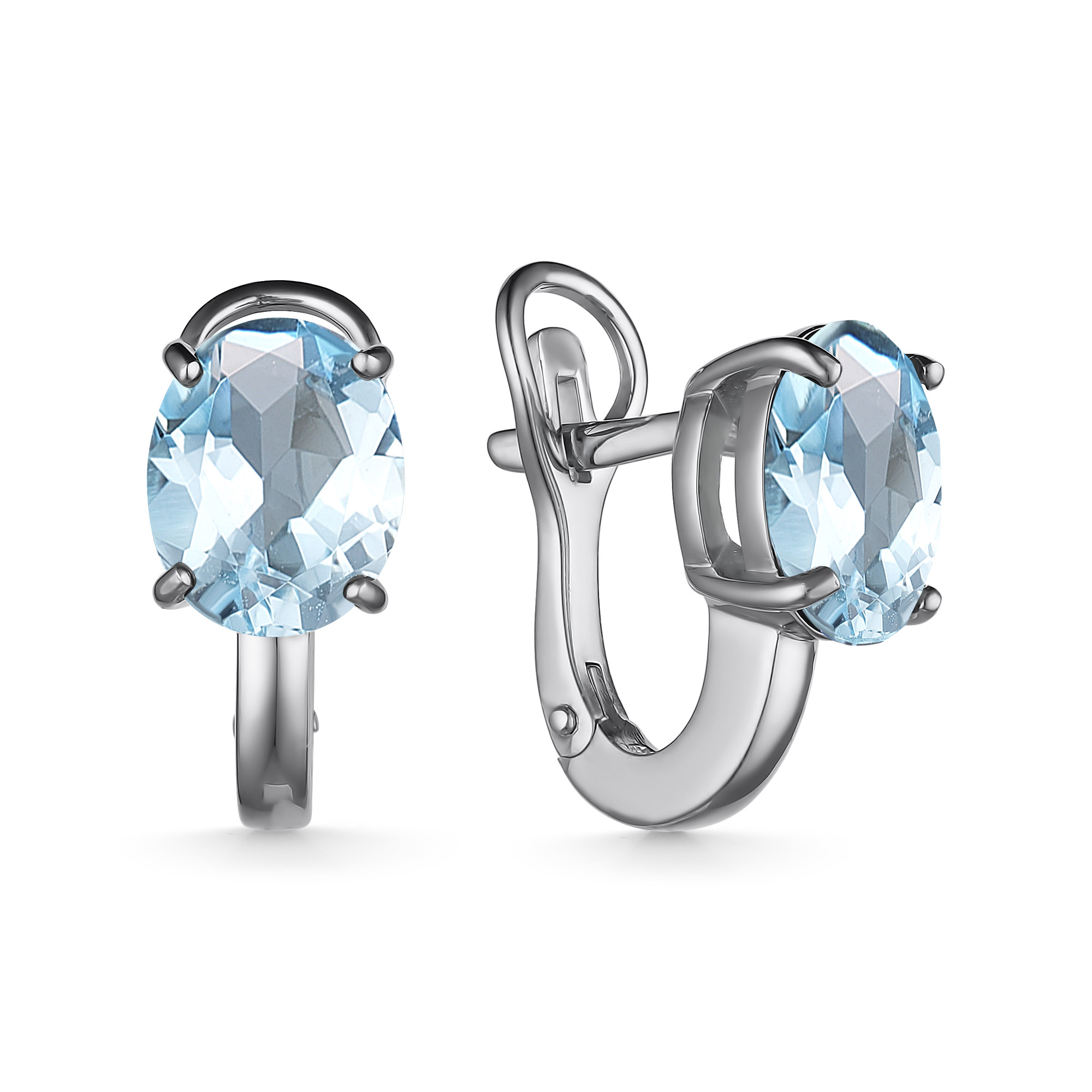 Серьги из серебра Алькор 02-3276/00тб-00 02-3276/00тб-00
