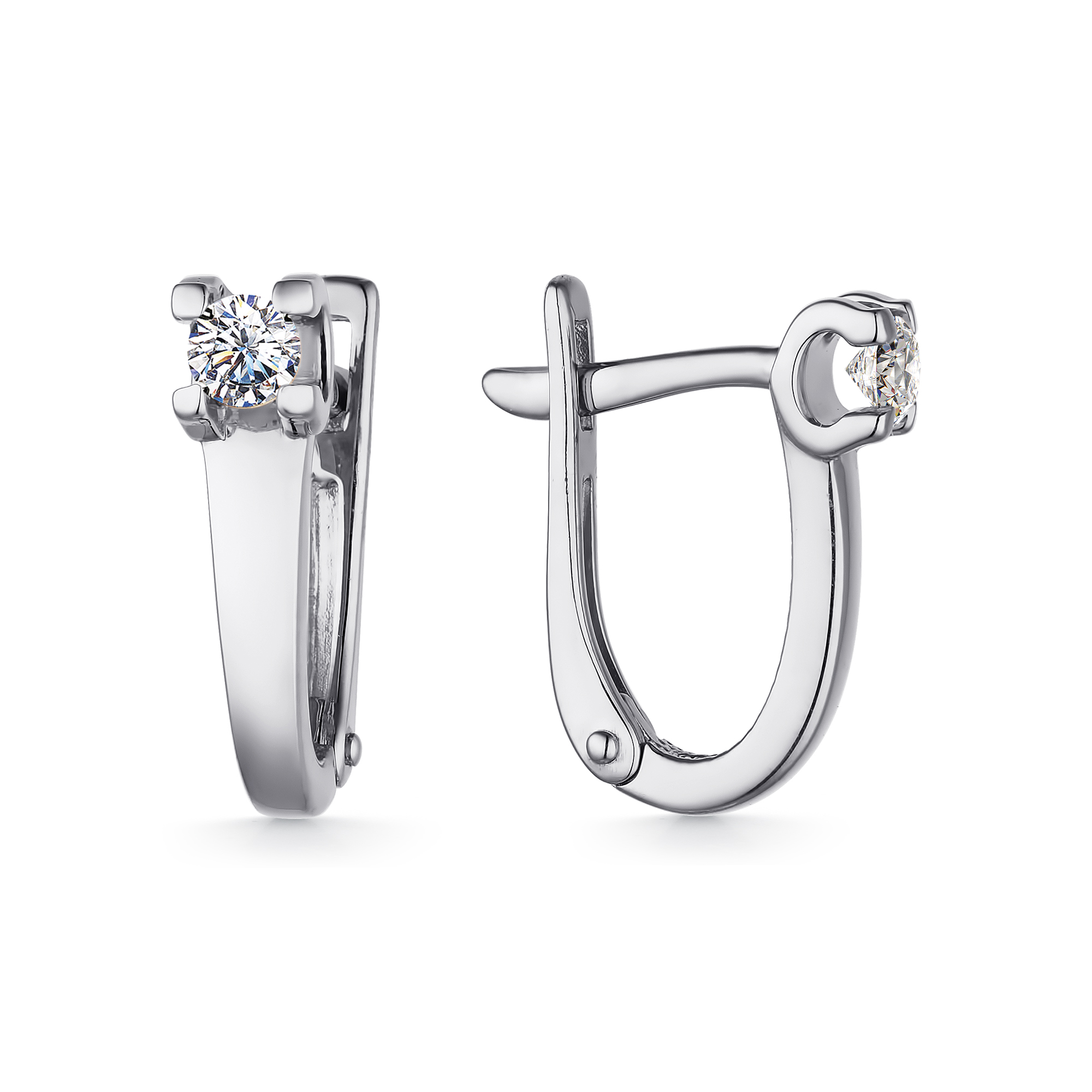 Серьги из серебра Алькор 02-4250/000м-00 02-4250/000м-00