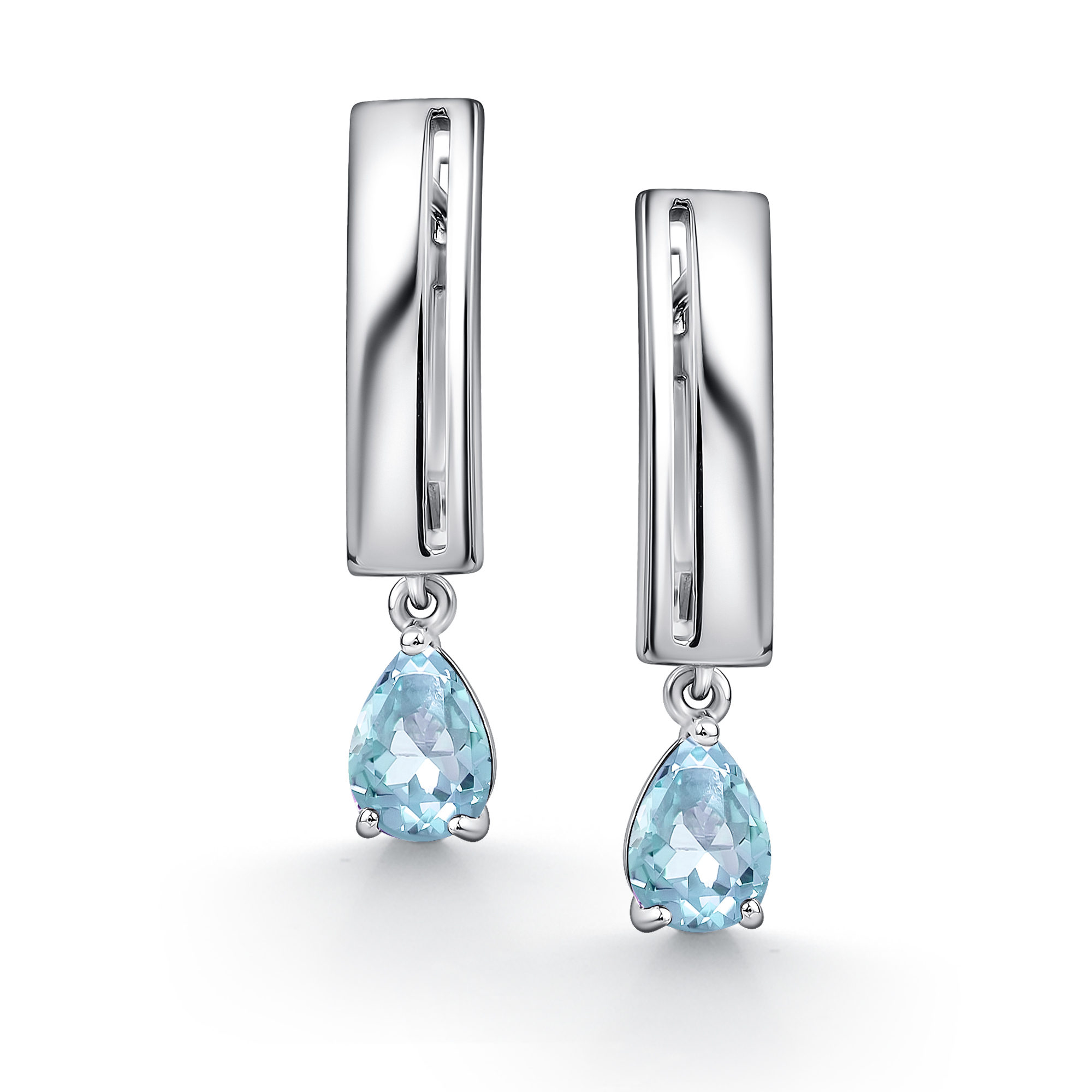 Серьги из серебра Алькор 02-4437/00тб-00 02-4437/00тб-00