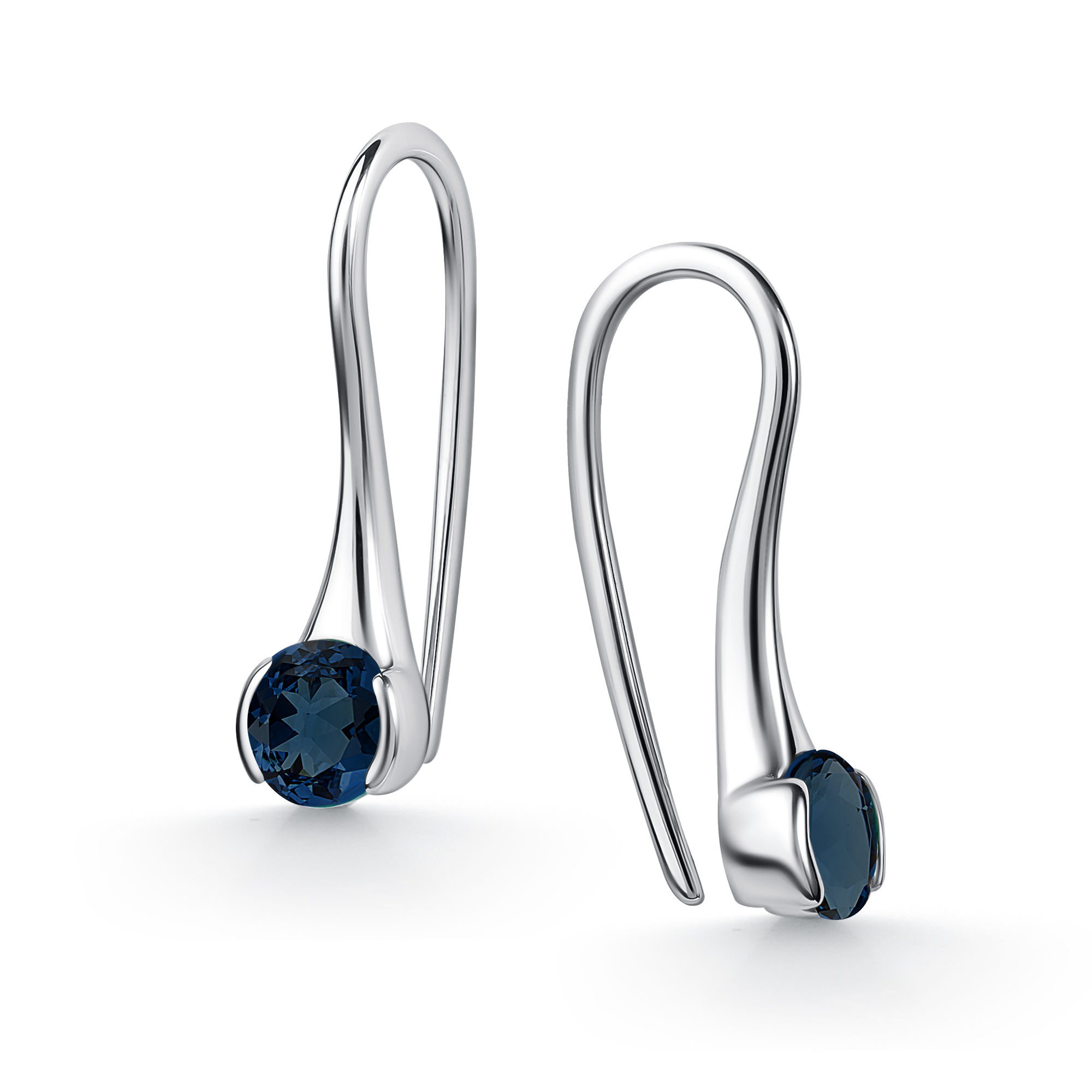 Серьги из серебра Алькор 02-5152/0нсл-00 02-5152/0нсл-00