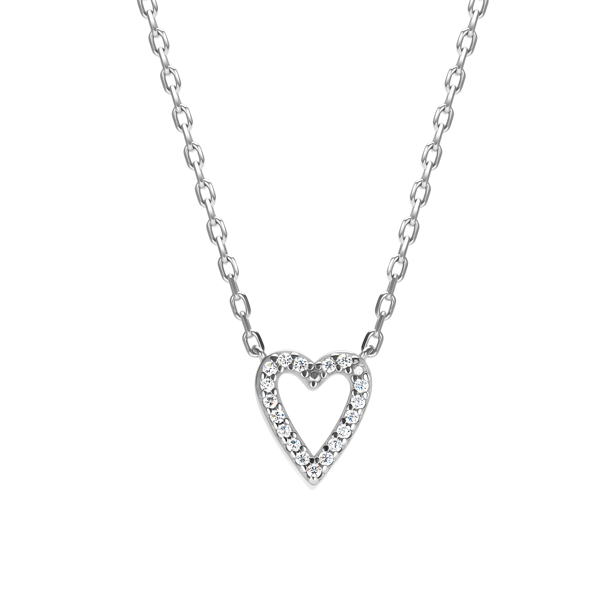 Колье из серебра с фианитом Алькор 06-4065/00кц-00 06-4065/00кц-00
