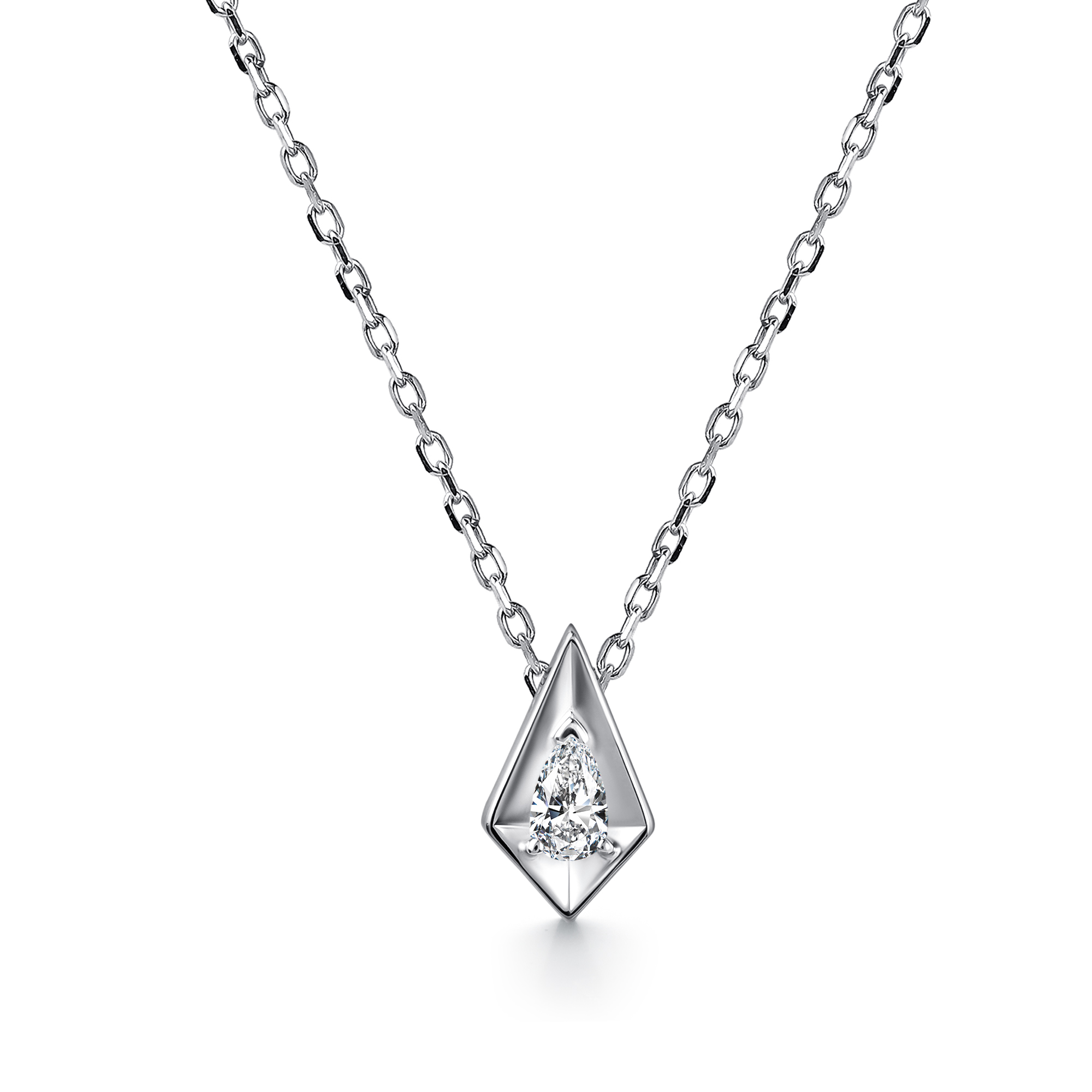 Колье из серебра с фианитом Алькор 06-5097/00кц-00 06-5097/00кц-00