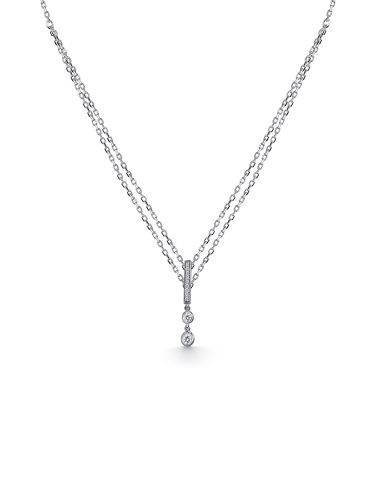 Колье из серебра с фианитом Алькор 06-5178/00св-00 06-5178/00св-00