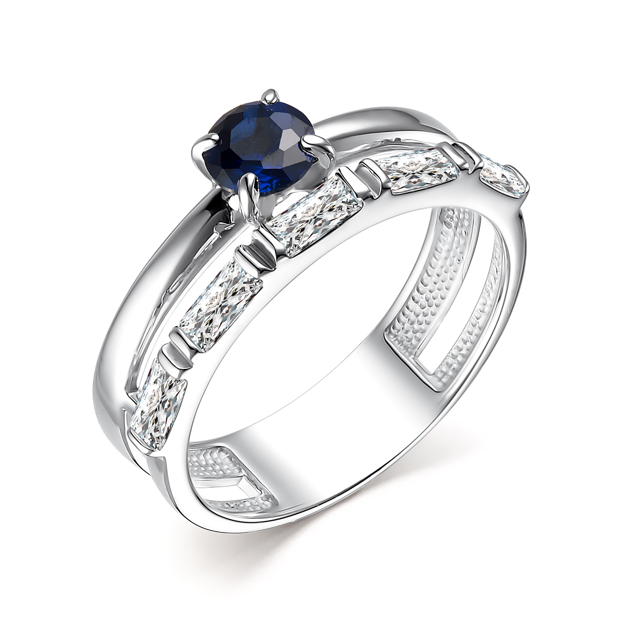Кольцо из серебра с фианитом Алькор 01-3377/0гтс-00 01-3377/0гтс-00