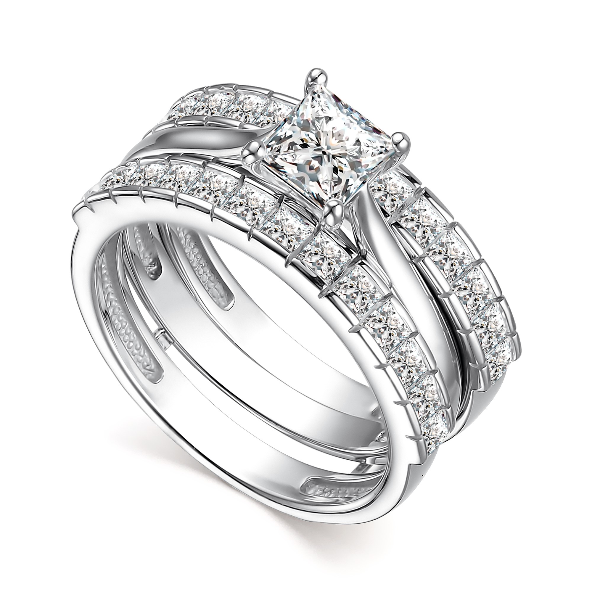 Кольцо из серебра с фианитом Алькор 01-3611/00кц-00 01-3611/00кц-00