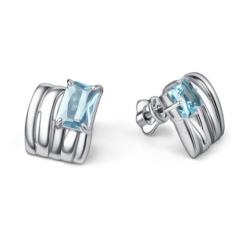 Серьги из серебра Алькор 02-5770/00тб-00 02-5770/00тб-00