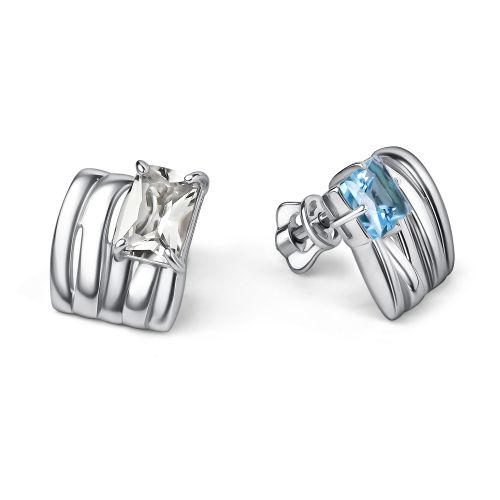 Серьги из серебра Алькор 02-5770/гхтб-00 02-5770/гхтб-00