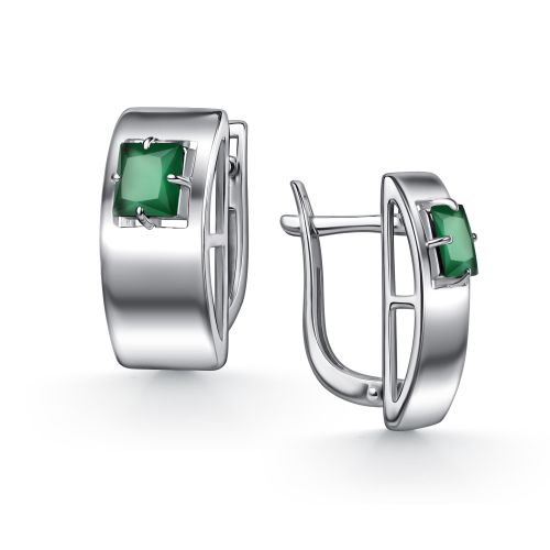 Серьги из серебра Алькор 02-5771/00аг-00 02-5771/00аг-00