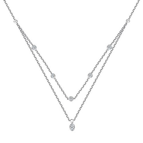 Колье из серебра Алькор 06-5950/00св-00 06-5950/00св-00