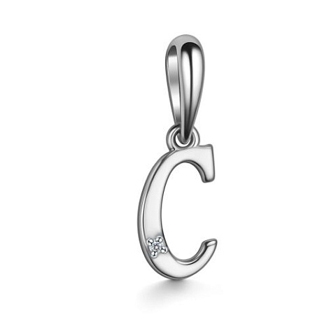 Подвес из серебра с бриллиантом Алькор 03-3567/000б-00 03-3567/000б-00