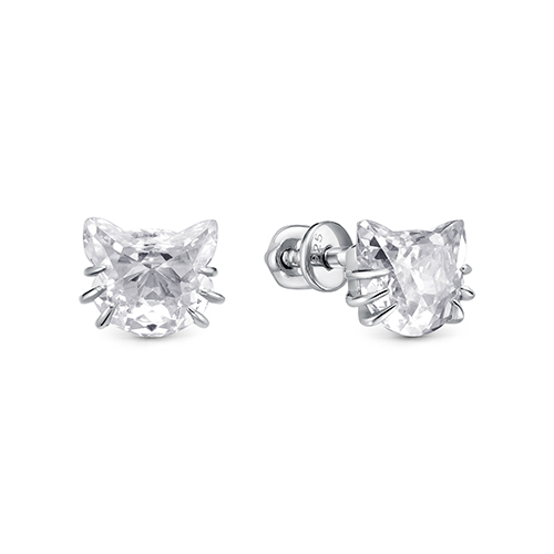 Серьги пусеты из серебра KABAROVSKY 12-978-21500 12-978-21500