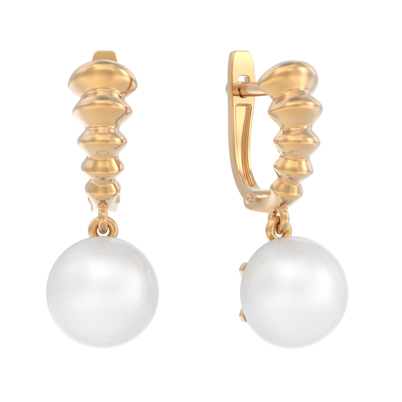 Серьги из золота с жемчугом Арина 7063362-11250 7063362-11250