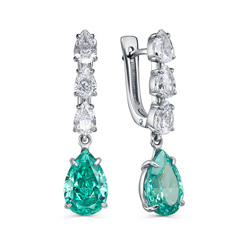 Серьги из серебра KABAROVSKY 12-1003-13300 12-1003-13300