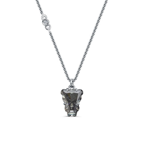 Колье из серебра с кристаллом сваровским KABAROVSKY 16-1000-15200 16-1000-15200