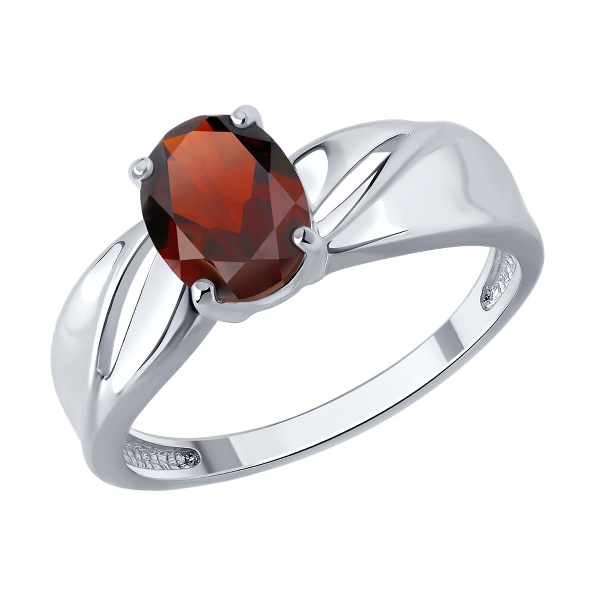 Кольцо из серебра с гранатом SOKOLOV 92014854 92014854