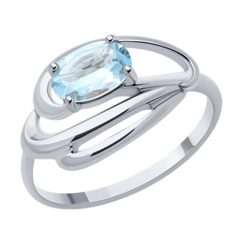 Кольцо из серебра с топазом DIAMANT 94-310-00174-1 94-310-00174-1