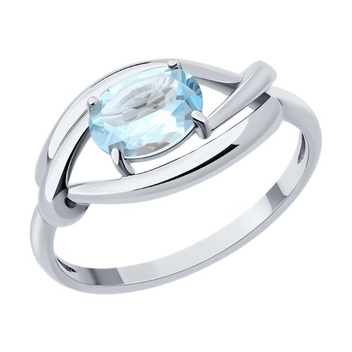 Кольцо из серебра с топазом DIAMANT 94-310-00186-1 94-310-00186-1