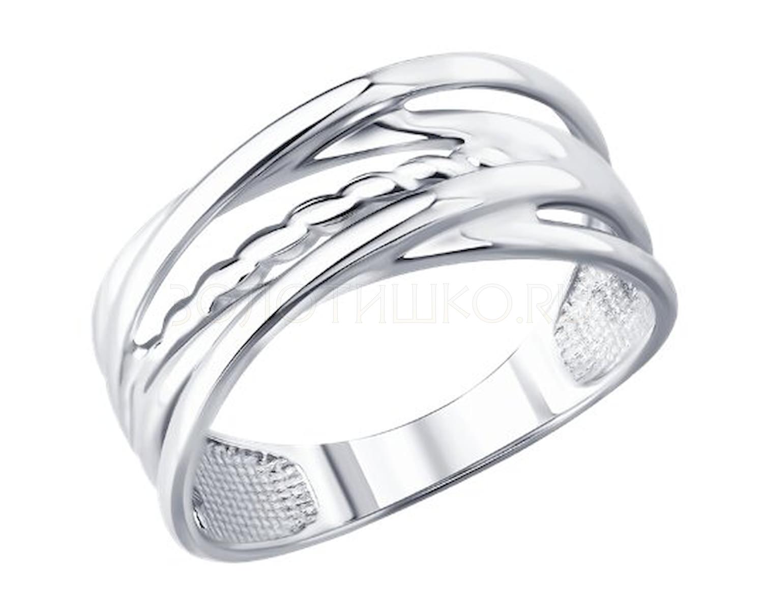 Кольцо из серебра SOKOLOV 94014743 94014743
