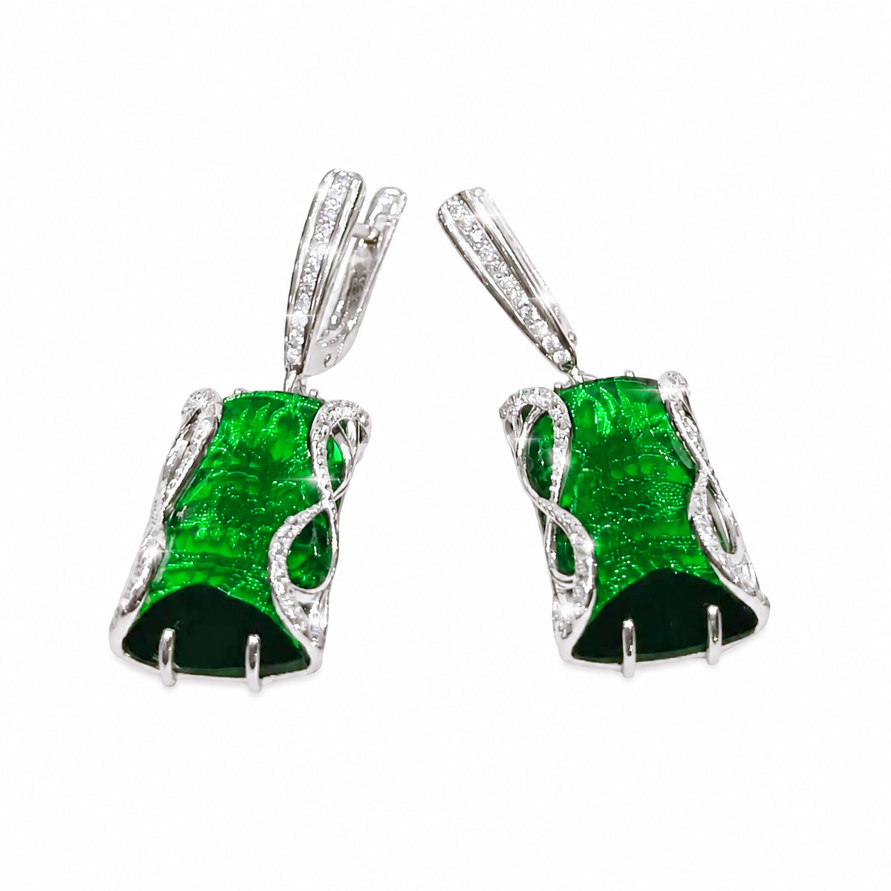 Серьги 02-007кв