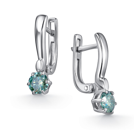 Серьги из серебра Алькор 02-5188/002м-00 02-5188/002м-00