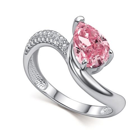 Кольцо из серебра с фианитом Алькор 01-6176/0бт5-00 01-6176/0бт5-00