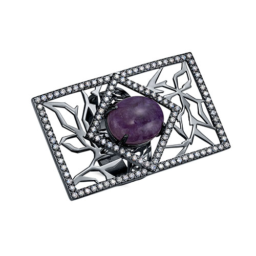 Кольцо из серебра с фианитом KABAROVSKY 11-1064-12989 11-1064-12989