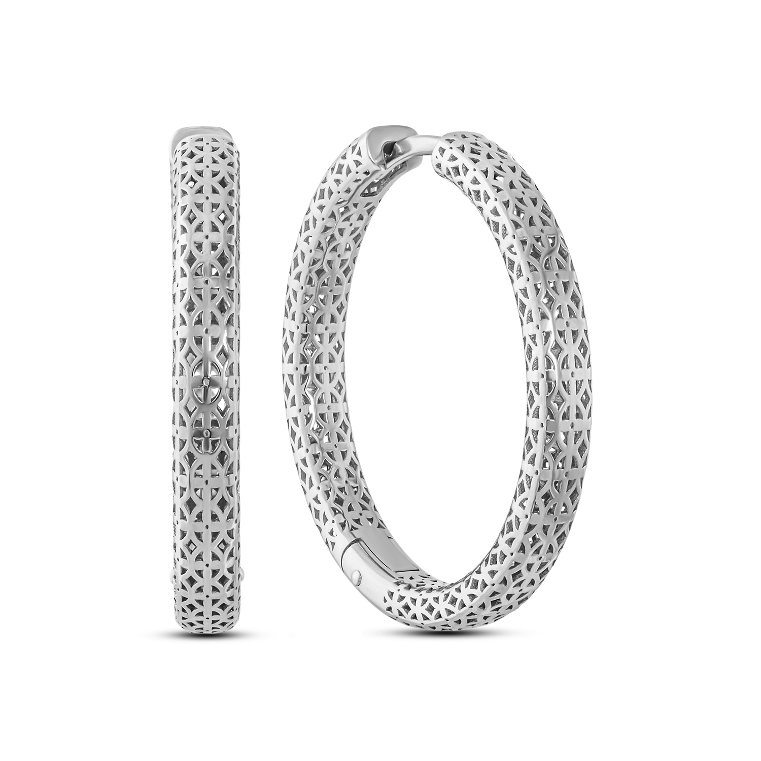 Серьги-конго из серебра Садко 00196-20-090101-00 00196-20-090101-00
