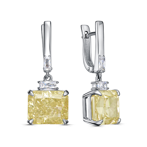Серьги из серебра с фианитом KABAROVSKY 12-1035-14200 12-1035-14200